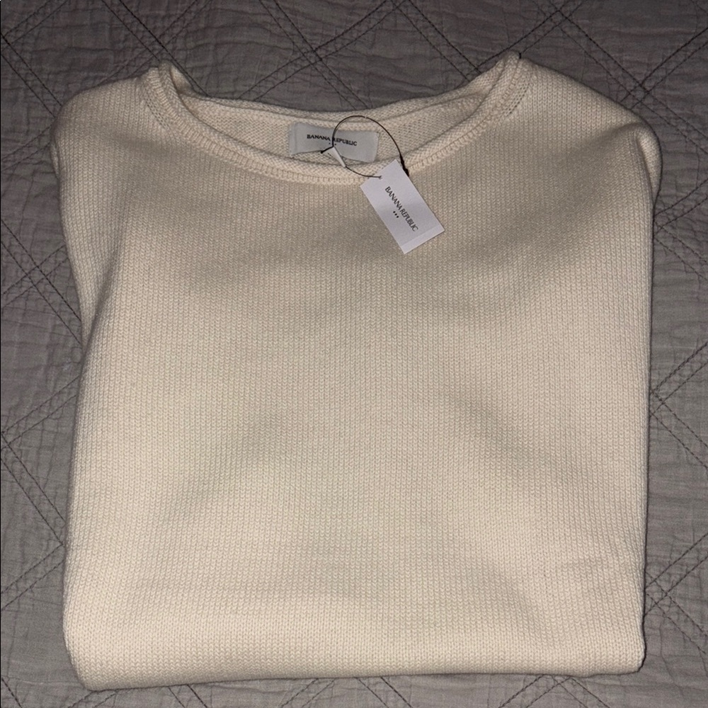 Banana Republic Cream Sweater